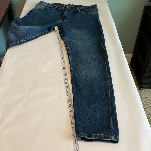 Zara Slim Straight Mens Jeans Size 36 - Picture 6 of 16